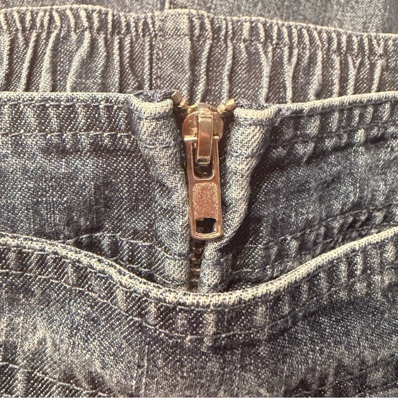 Vintage Disney Mickey & Minnie Embroidered Denim Skort Women’s Small Cottagecore - Picture 8 of 11